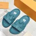 Louis Vuitton Shoes for Women's Louis Vuitton Slippers Waterfront Beach slippers #B53175