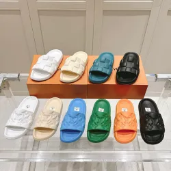 Louis Vuitton Shoes for Women's Louis Vuitton Slippers Waterfront Beach slippers #B53175