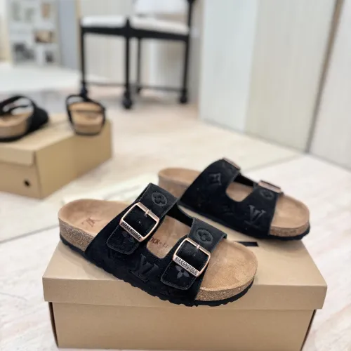 Louis Vuitton Shoes for Women's Louis Vuitton Slippers × BIRKENSTOCK #B62842