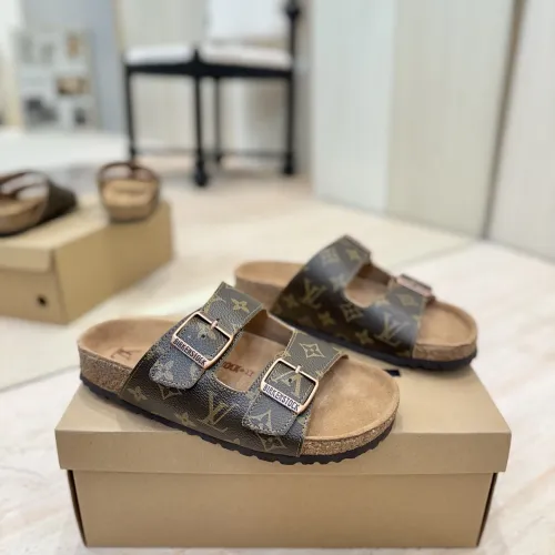 Louis Vuitton Shoes for Women's Louis Vuitton Slippers × BIRKENSTOCK #B62843