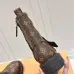 Louis Vuitton Monogram Ankle Boots with Lace-Up, Zipper and Decorative Straps #B54558