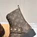 Louis Vuitton Monogram Ankle Boots with Lace-Up, Zipper and Decorative Straps #B54558