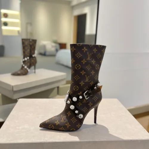 Louis Vuitton Shoes for Women's Louis Vuitton boots heel height:10cm #B58297