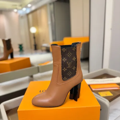 Louis Vuitton Shoes for Women's Louis Vuitton boots heel height:9cm #B58286