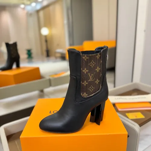 Louis Vuitton Shoes for Women's Louis Vuitton boots heel height:9cm #B58287