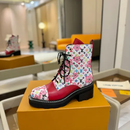 Louis Vuitton Shoes for Women's Louis Vuitton boots heel height:5cm #B58291
