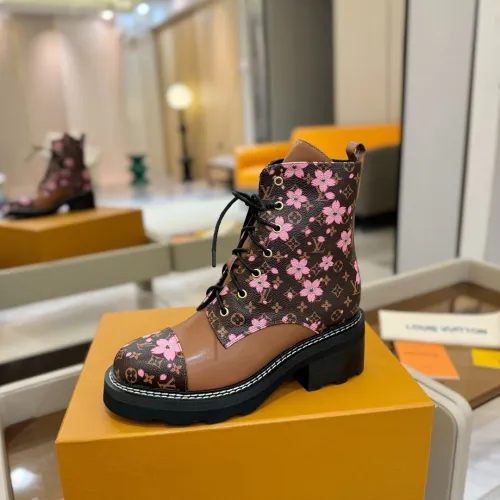 Louis Vuitton Shoes for Women's Louis Vuitton boots heel height:5cm #B58294
