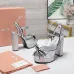 Miu Miu Shoes for MIUMIU High-heeled shoes for women Heel height:12cm #B61169