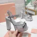 Miu Miu Shoes for MIUMIU High-heeled shoes for women Heel height:12cm #B61169