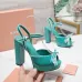 Miu Miu Shoes for MIUMIU High-heeled shoes for women Heel height:12cm #B61171
