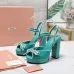 Miu Miu Shoes for MIUMIU High-heeled shoes for women Heel height:12cm #B61171