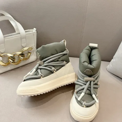 Moncler AltiVe 2025 Winter Padded Snow Boots Drawstring Design Multi Color Options for Unisex Luxury Warm Footwear #B57758