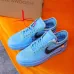 Nike x OFF-WHITE Air Force 1 shoes High Quality Blue #99924720