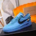 Nike x OFF-WHITE Air Force 1 shoes High Quality Blue #99924720