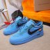 Nike x OFF-WHITE Air Force 1 shoes High Quality Blue #99924720