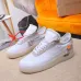 Nike x OFF-WHITE Air Force 1 shoes High Quality White #99924718