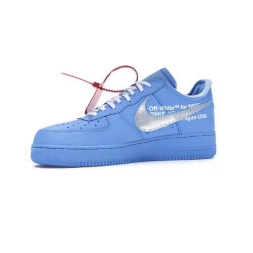 Nike x Off-White Air Force 1 Low MCA Sneakers Blue #B58246