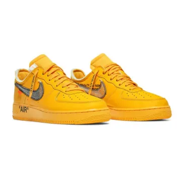 Nike x Off-White Nike Air Force 1 Low Lemonade #B65829 Nike x Off-White Nike Air Force 1 Low Lemonade #B65829