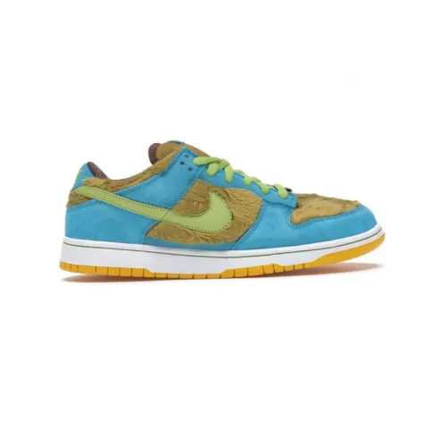 Verdy x Nike SB Dunk Low Shoe Blue/Yellow #B53359