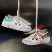 OFF WHITE leather shoes for Men and women sneakers #99901043