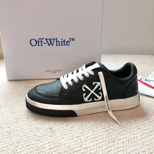 OFF WHITE shoes Men Women Black Sneakers #B37761