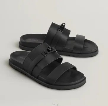 Prada for Men's Slippers Black #B66811