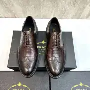 Replica Prada Shoes for Men's Fashionable Formal Leather Shoes #999934518