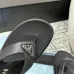 Prada Shoes for Women's Prada Slippers  Rubber Thong Sandals Black/White #B54130
