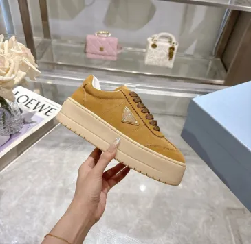 Buy Top Prada Shoes for Women's Prada Sneakers yellow 35-41 Size #B52934