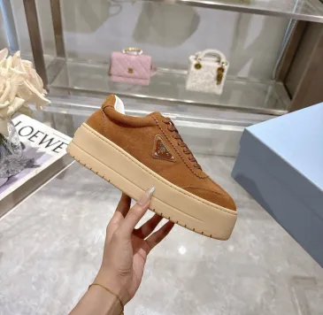High Quality Prada Shoes for Women's Prada Sneakers Brown 35-41 Size #B52932