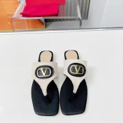 VALENTINO Slippers for women Garavani VLogo Signature Sandals White #B48608