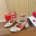 Valentino Shoes for Women heel height：6.5cm #B64744