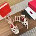 Valentino Shoes for Women heel height：6.5cm #B64744