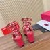 Valentino Shoes for Women heel height：6.5cm #B64745