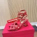 Valentino Shoes for Women heel height：6.5cm #B64745