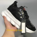 2019 Luxury Chain Reaction Men Women Casual shoes Top quality Black White Mesh Rubber Leather Flat Shoes Designer Sneakers Boots 36-45 #9130730