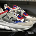 2019 designer Sneakers Chain Reaction Men Women Luxury Fashion Trainers shoes leather Casual Shoes Trainer Lightweight sole  #9125937