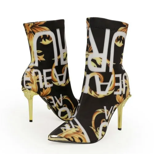 Versace shoes for Women's Versace High heel  Boots #99902510