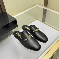 Versace shoes for Women's Versace Slippers heel height:2cm #B64792