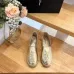 YSL women's espadrilles Flats Black/Gold/White/Pink #B43884