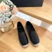 YSL women's espadrilles Flats Black/Gold/White/Pink #B43884