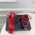 YSL Shoes for Women's Stunning YSL Yellow Patent Leather Strappy High - Heel Sandals Heel height:10.5cm #B54140