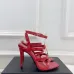 YSL Shoes for Women's Stunning YSL Yellow Patent Leather Strappy High - Heel Sandals Heel height:10.5cm #B54140