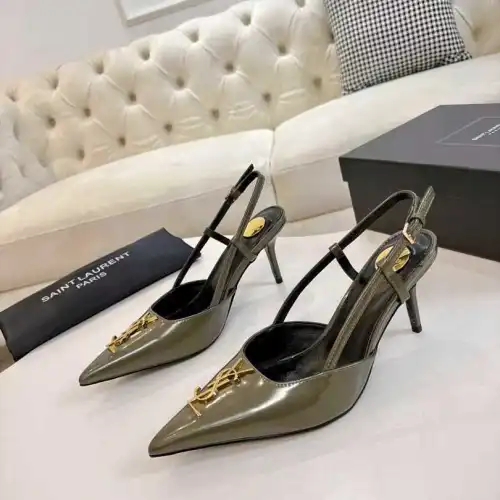 YSL Shoes for Women's YSL High Heel Shoes heel height：8cm #B64854