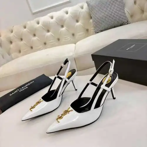 YSL Shoes for Women's YSL High Heel Shoes heel height：8cm #B64856