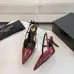 YSL Shoes for Women's YSL High Heel Shoes heel height：8cm #B64857