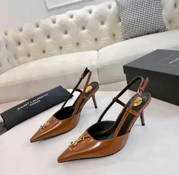 YSL Shoes for Women's YSL High Heel Shoes heel height：8cm #B64858
