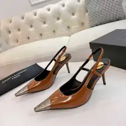 YSL Shoes for Women's YSL High Heel Shoes heel height：8cm #B64860