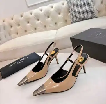 YSL Shoes for Women's YSL High Heel Shoes heel height：8cm #B64861