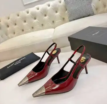 YSL Shoes for Women's YSL High Heel Shoes heel height：8cm #B64863